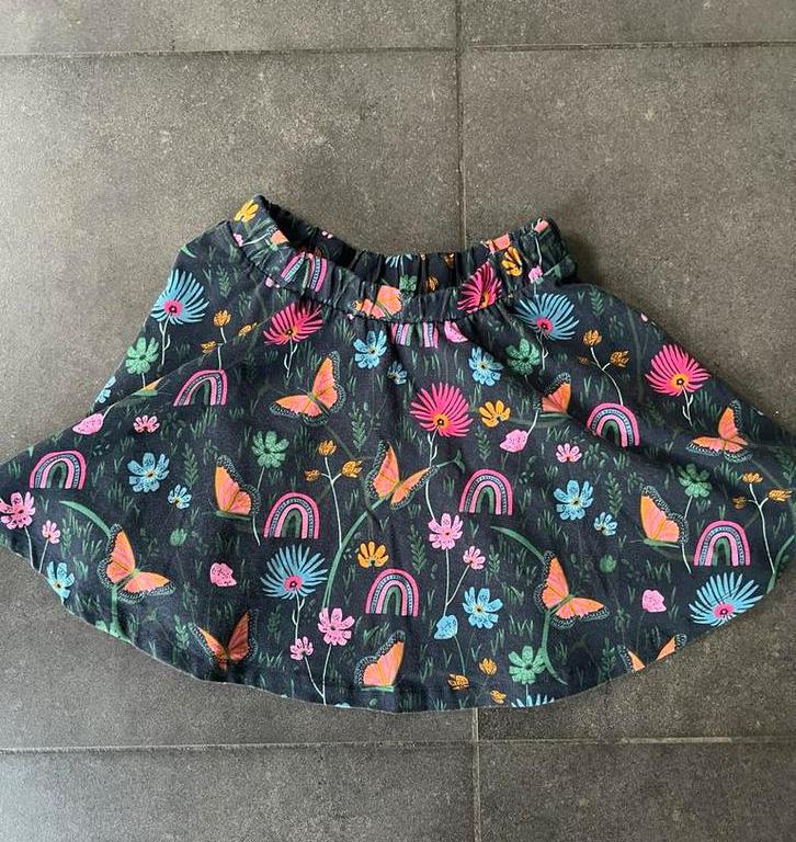 Rokje Someone - regenbogen & vlinders - maat 122, Kinderen en Baby's, Kinderkleding | Maat 122, Ophalen, Gebruikt, Meisje, Someone