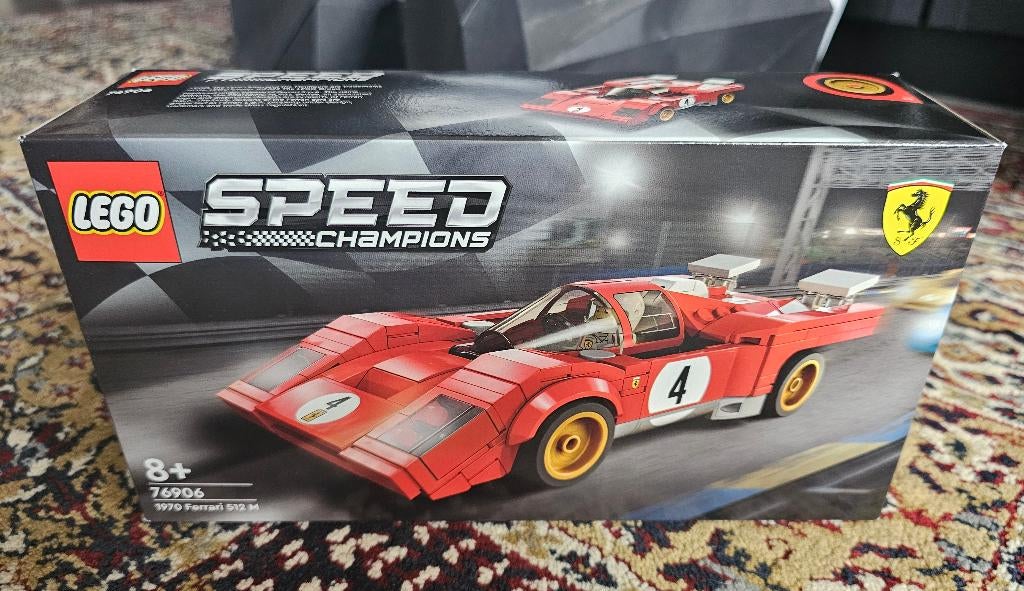Lego Speed Champions Ferrari 512 M 76906 (nieuw), Lego, Nieuw, Complete set, Compleet