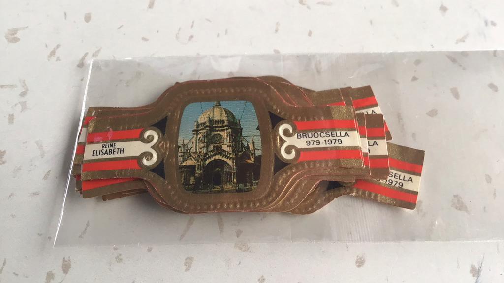 Reine Elisabeth sigarenbandjes, Enlèvement ou Envoi, Comme neuf, Bagues de cigare