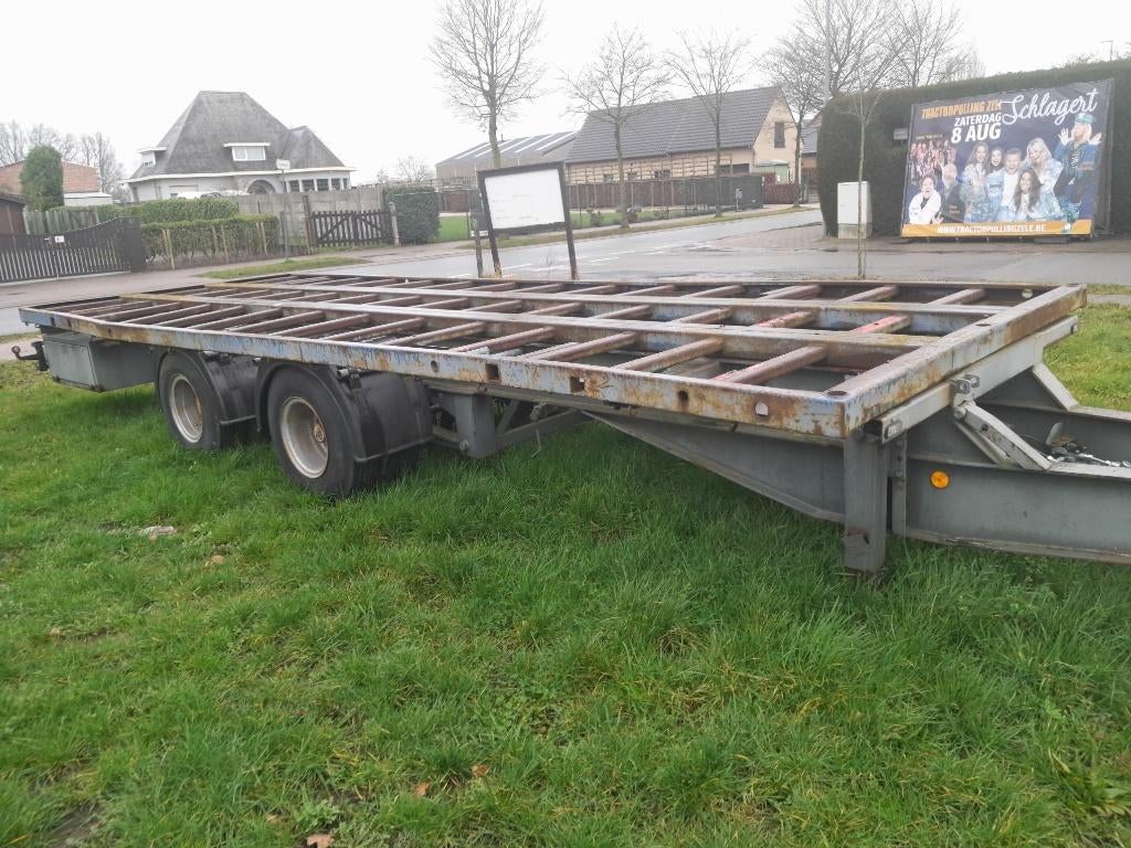 aanhangwagen voor vrachtwagen, Auto's, Particulier, Te koop, Overige merken