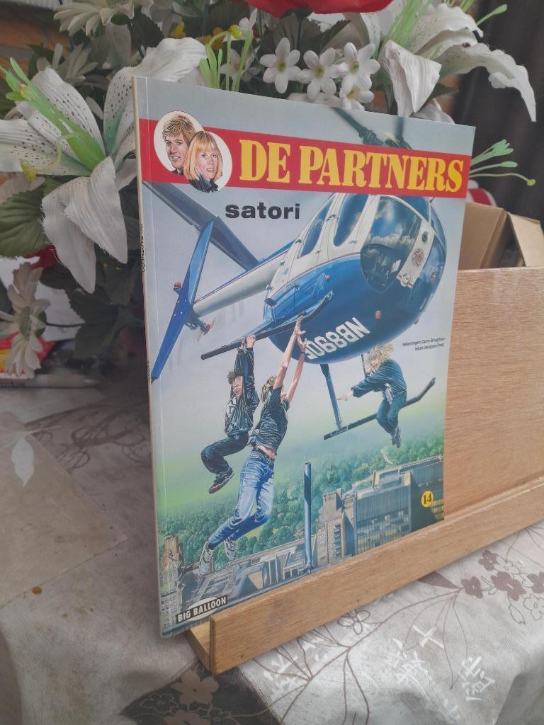 de partners  nr 14 Satori  1ste en enige druk 1993, Verzenden, Eén stripboek, Nieuw, Carry Brugman