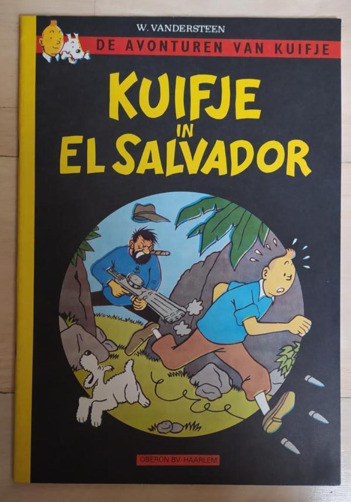 Kuifje parodie - Kuifje in El Salvador ( 1983 ), Ophalen of Verzenden
