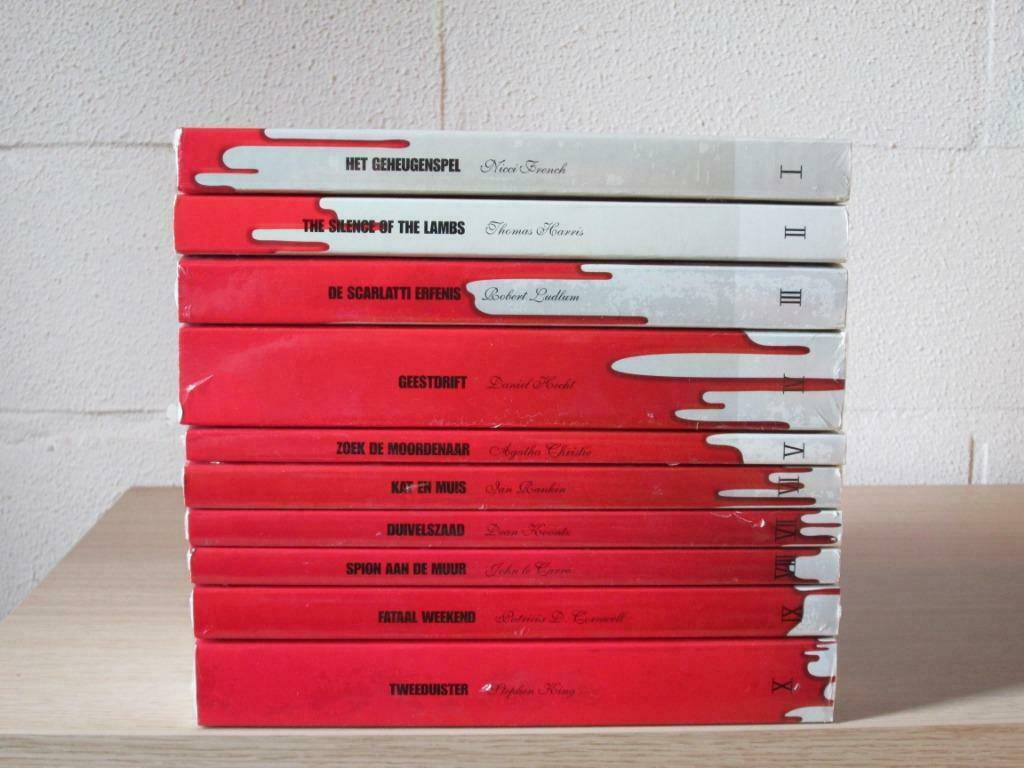 Pakket met 10 thrillers (Bestsellers!), Ophalen of Verzenden, Nieuw