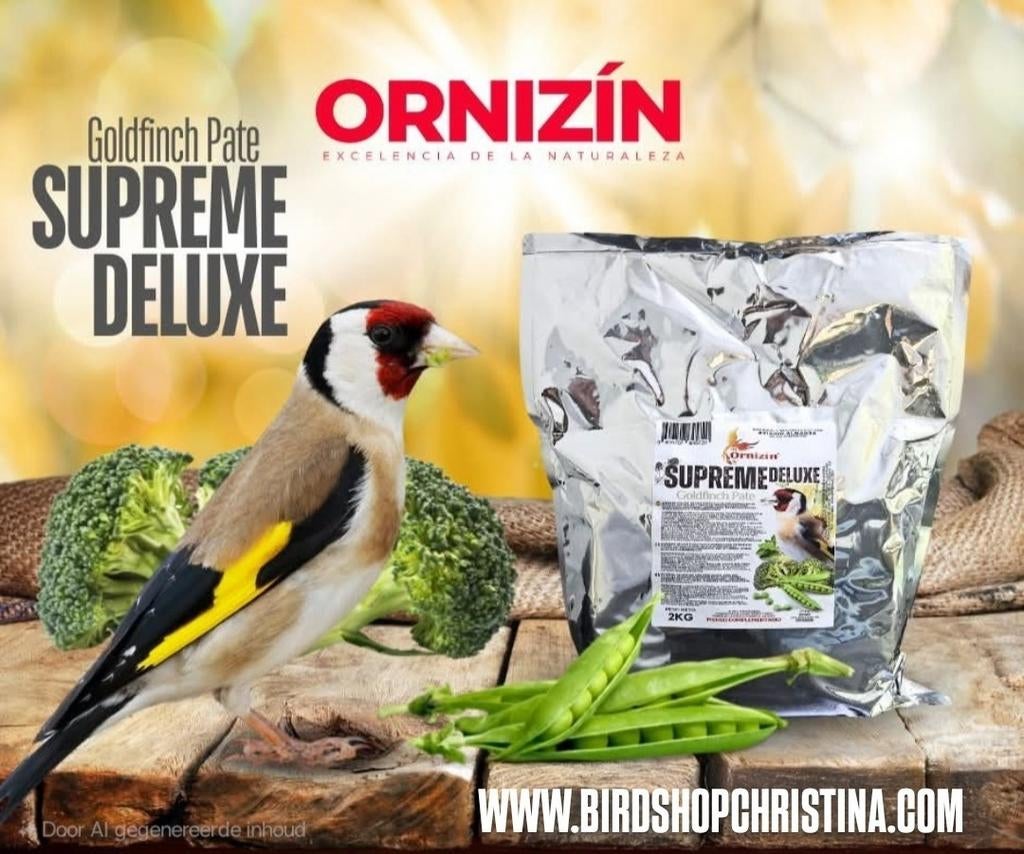 Supreme Deluxe Ornizin 21 % de protéines, 2 kg, « Goldfinche, Animaux & Accessoires, Oiseaux | Accessoires, Enlèvement