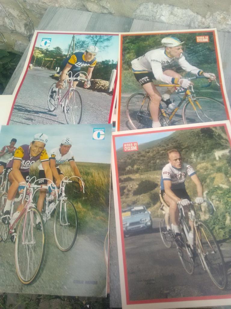 Miroir du cyclisme 'poster, Enlèvement ou Envoi, Utilisé, Affiche, Image ou Autocollant