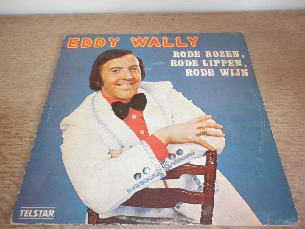 LP - Eddy Wally -  rode lippen, rode rozen, rode wijn, Enlèvement ou Envoi