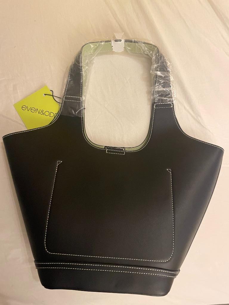 Zwarte shopper Even & Odd NIEUW, Handtassen en Accessoires, Tassen | Damestassen, Ophalen, Nieuw, Groen, Shopper
