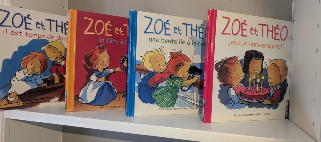 Lot livres Zoé et Théo, Enlèvement