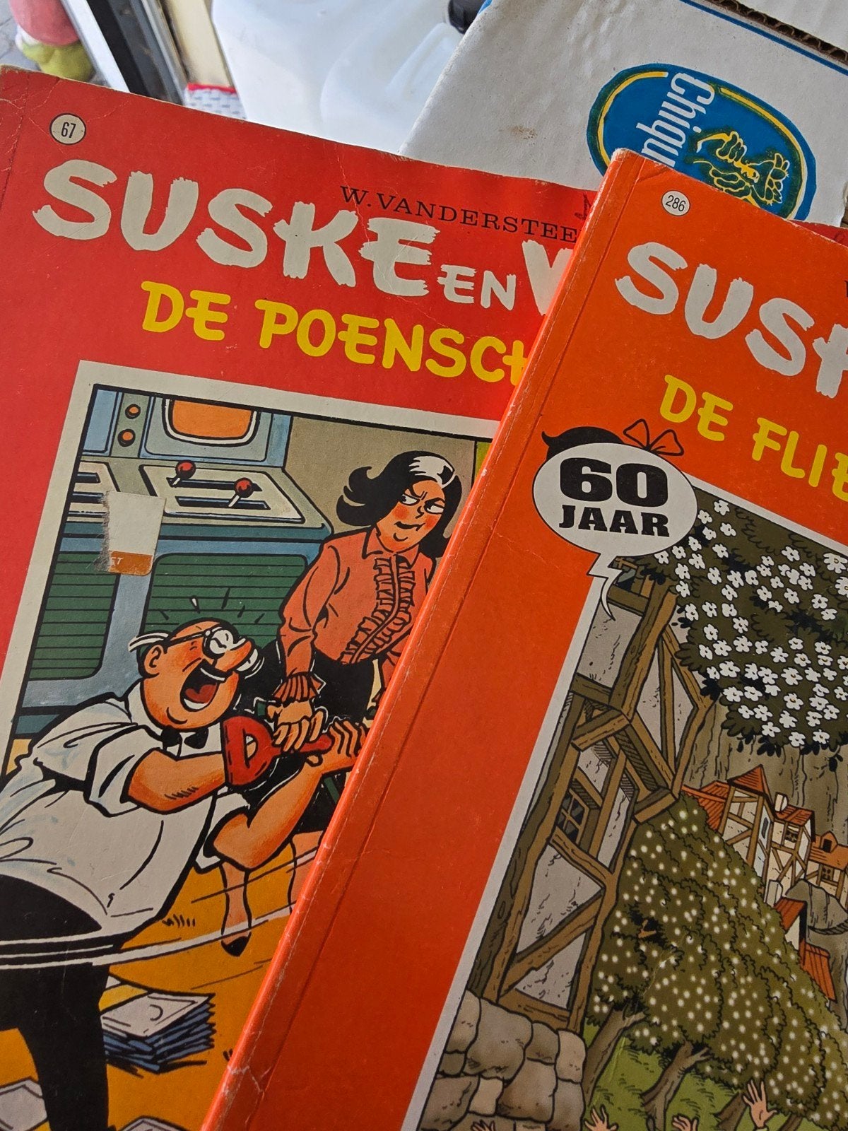 strips, Boeken, Ophalen