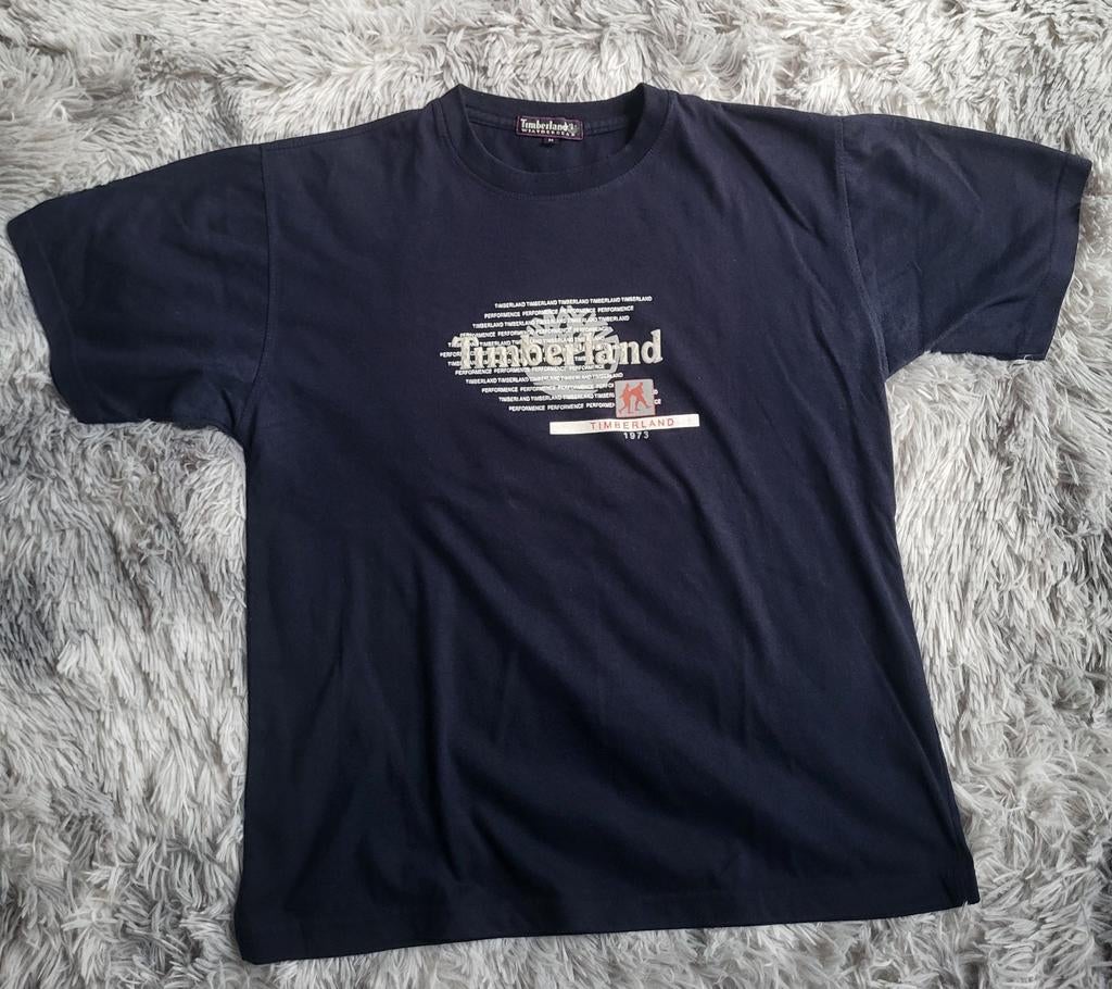 T-shirt Vintage Timberland Weathergear 1973 Heritage – M, Vêtements | Hommes, T-shirts, Porté, Taille 48/50 (M), Bleu, Enlèvement ou Envoi