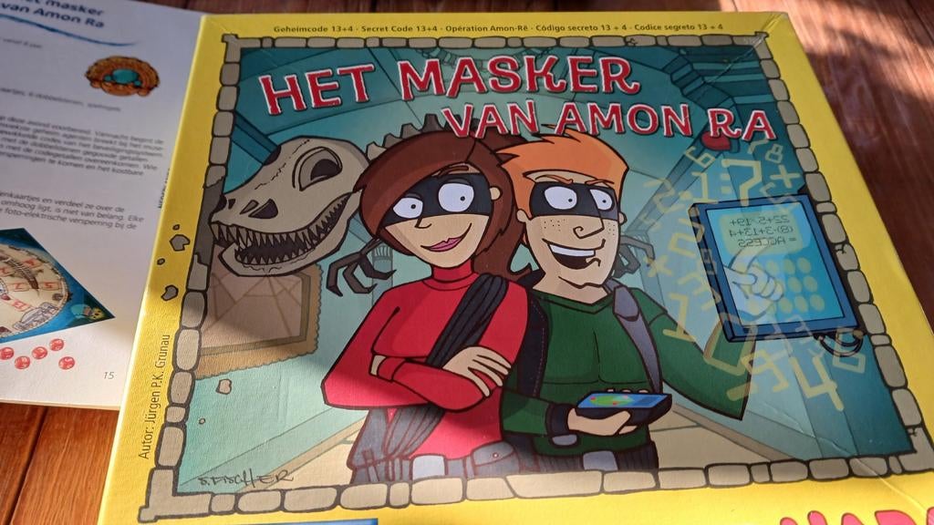 Het masker van amon ra (HABA), Hobby en Vrije tijd, Ophalen of Verzenden