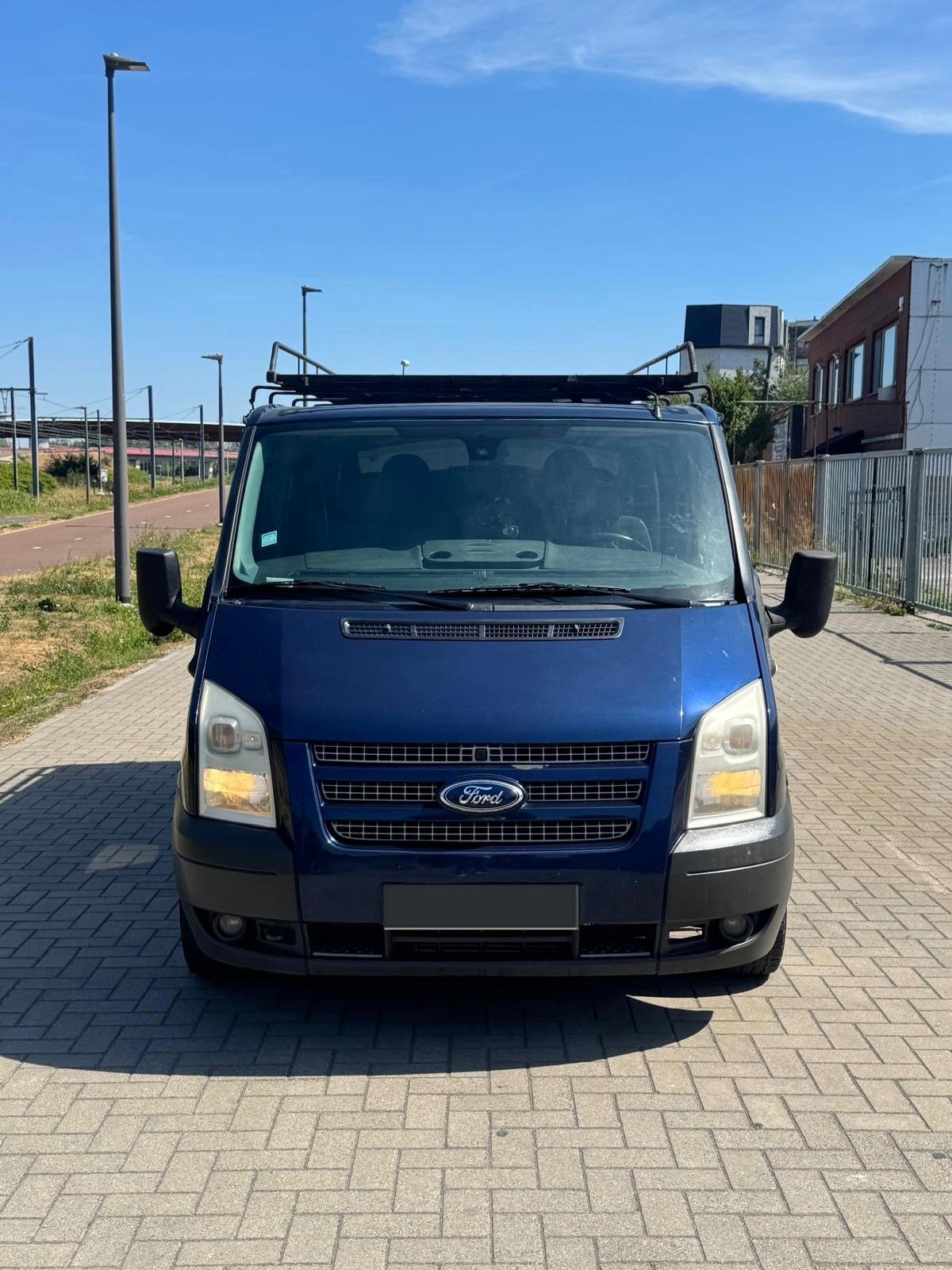 Ford Transit | Dubbel-Cabine | Airco | Diesel, Autos, 2198 cm³, Euro 5, Achat, Entreprise