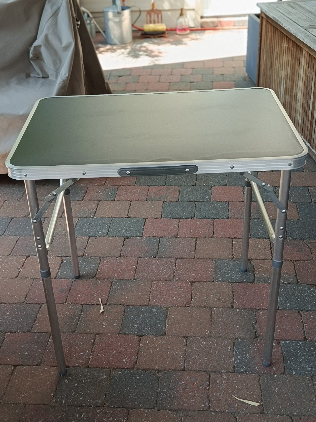 Kampeer tafel 55x75cm, Caravans en Kamperen, Kampeermeubelen, Gebruikt, Campingtafel, Ophalen