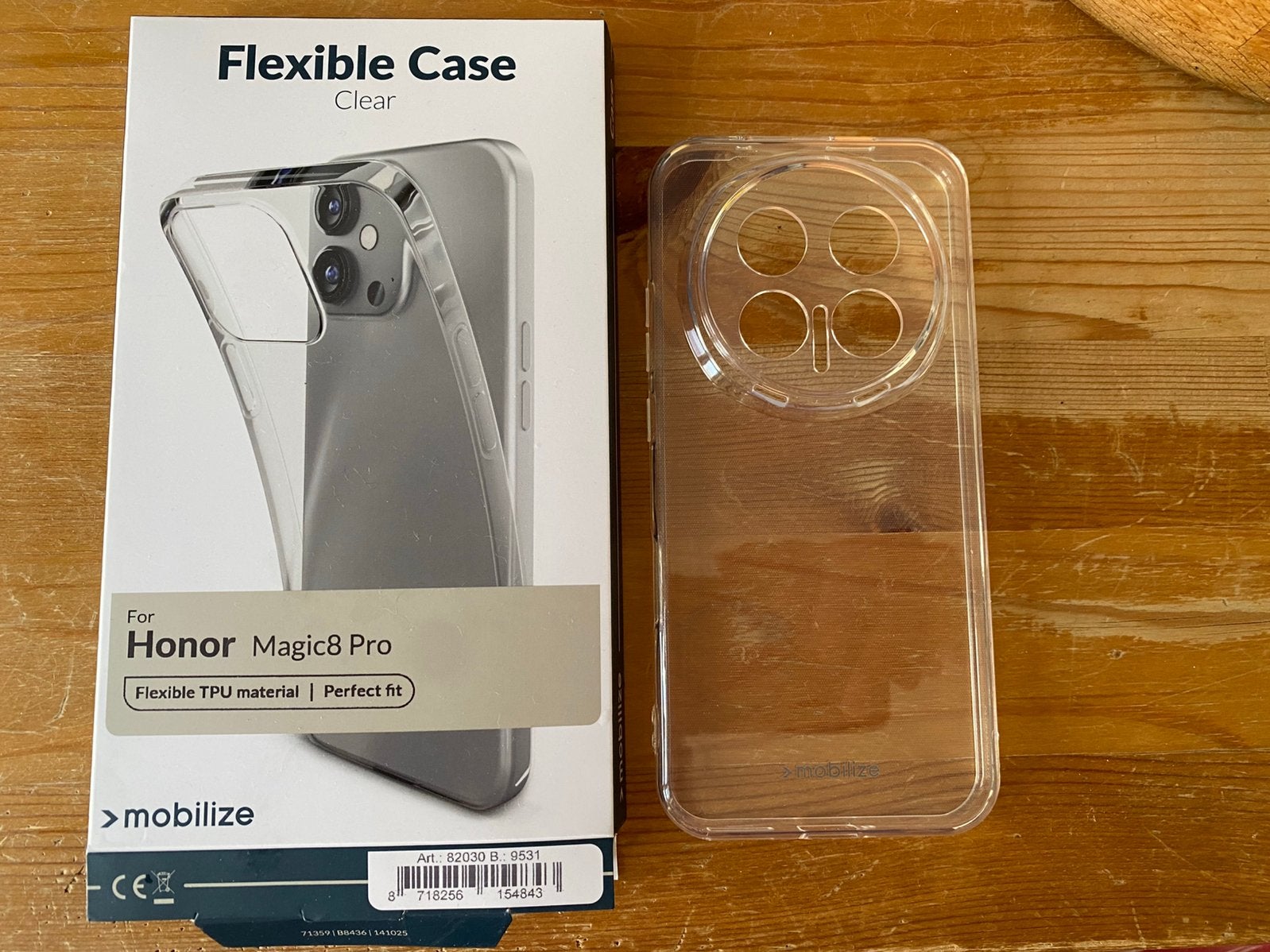 Mobilize Honor Magic 8 pro flexibel TPU hoesje, Enlèvement ou Envoi, Comme neuf