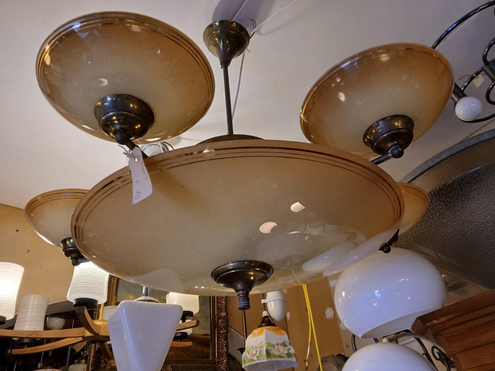 Te koop (deel van) grote collectie vintage en retro lampen, Ophalen