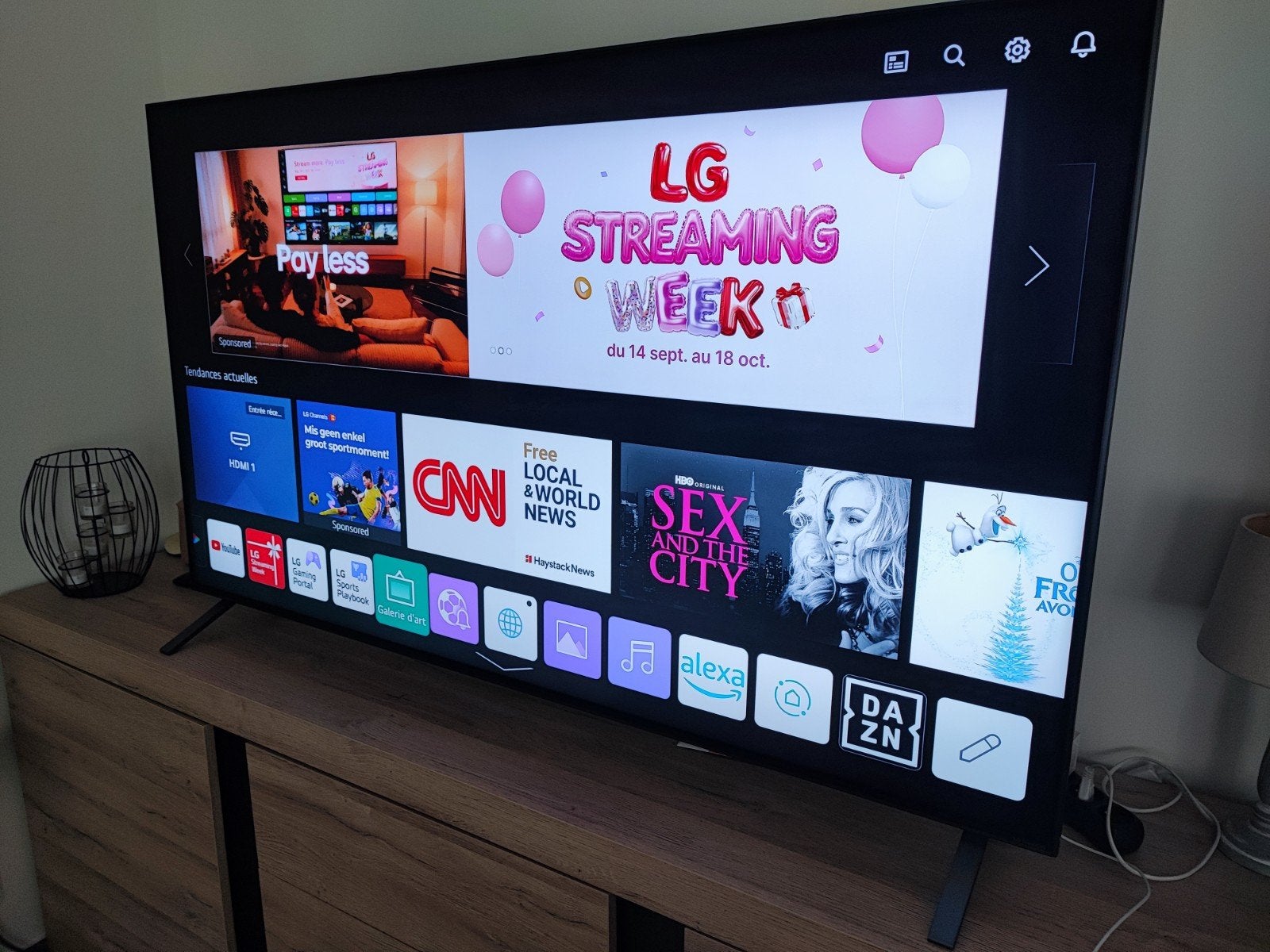 SMART TV LG LED 4K UHD 55 POUCES 139 CM WIFI, LED, Enlèvement, 4k (UHD), LG