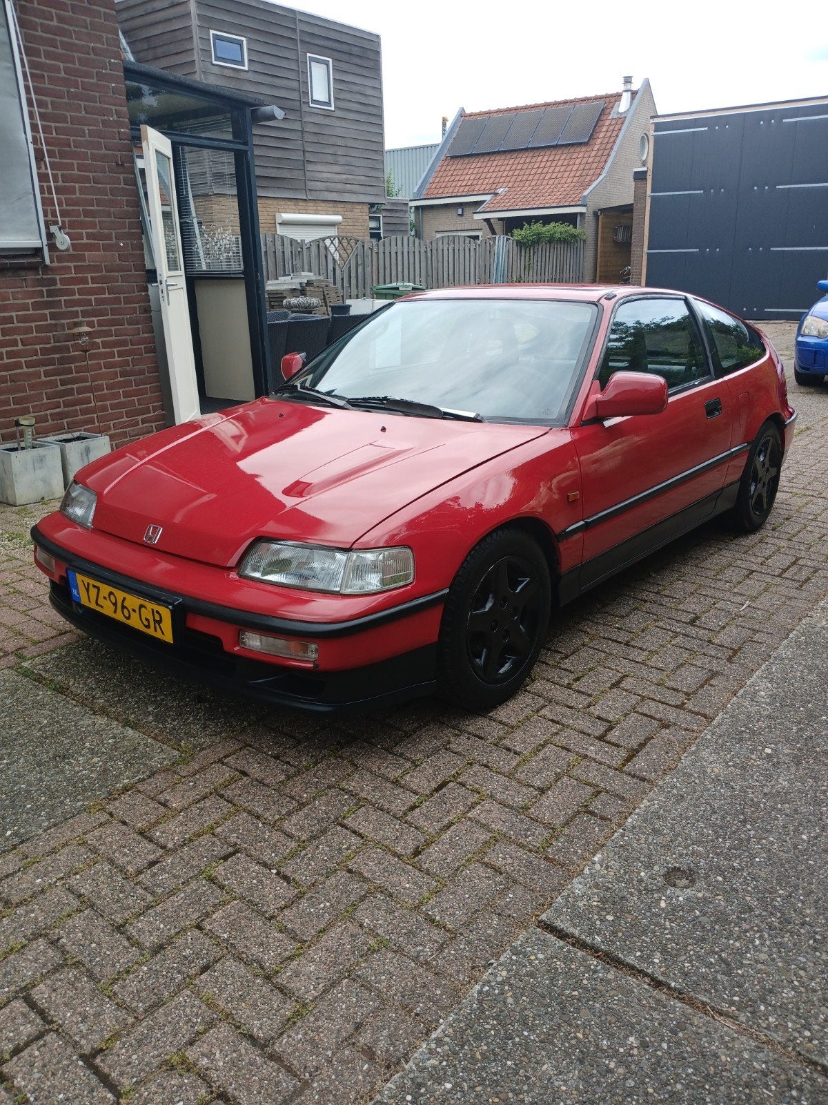 Honda Civic 1.6 I CRX Coupe 16V Dohc U9 1991 Rood, Auto's, Honda, 1590 cc, Particulier, Civic, 909 kg