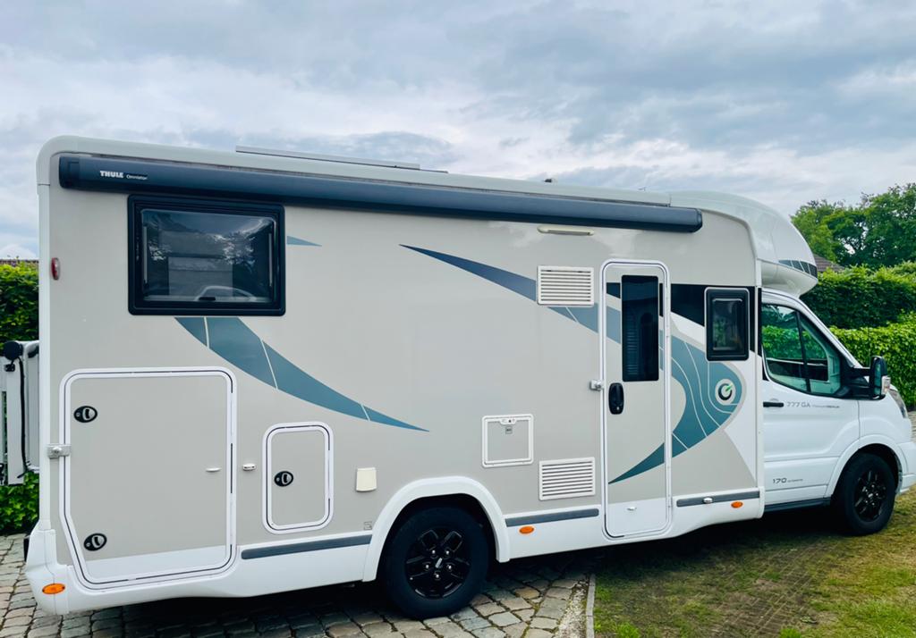 Chausson 777GA 170pk/automaat, Caravans en Kamperen, Mobilhomes, Automaat, Airbags, Ringverwarming, Koelkast