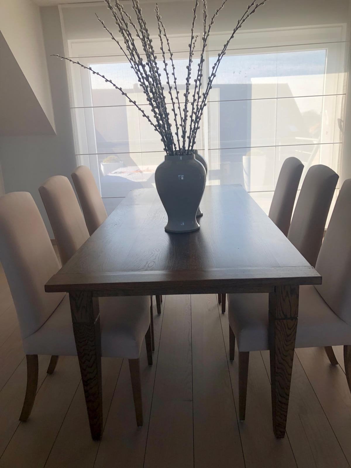 eettafel eik, Maison & Meubles, Tables | Tables de salon, Enlèvement, Comme neuf, Chêne