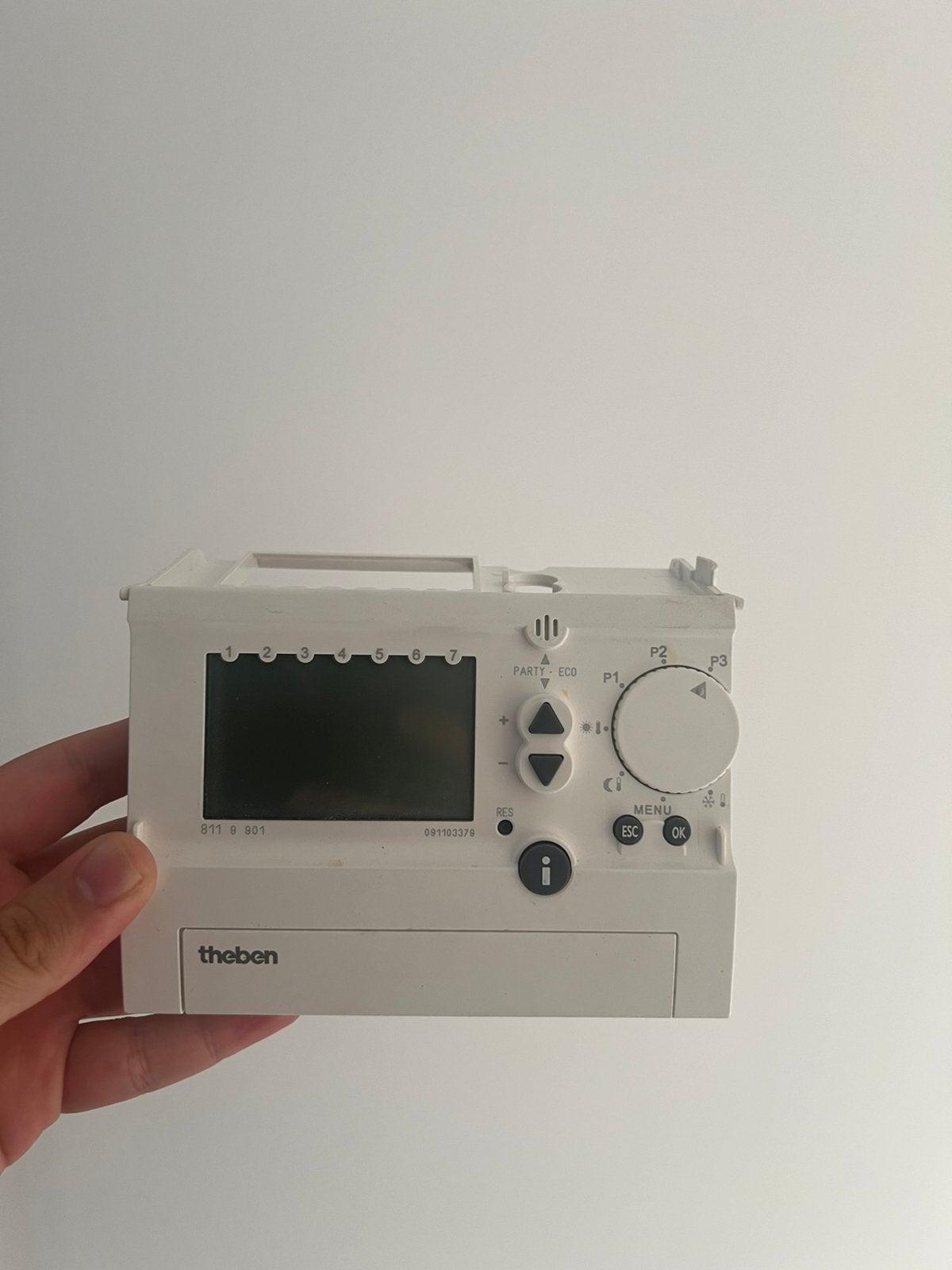 Theben RAMSES 811 top Thermostaat, Ophalen of Verzenden, Zo goed als nieuw