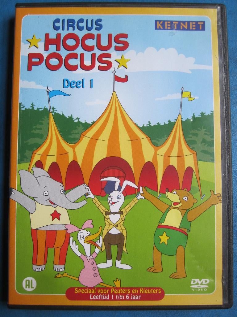 Cirque Hocus Pocus, CD & DVD, DVD | Films d'animation & Dessins animés, Comme neuf, Européen, Tous les âges, Enlèvement ou Envoi