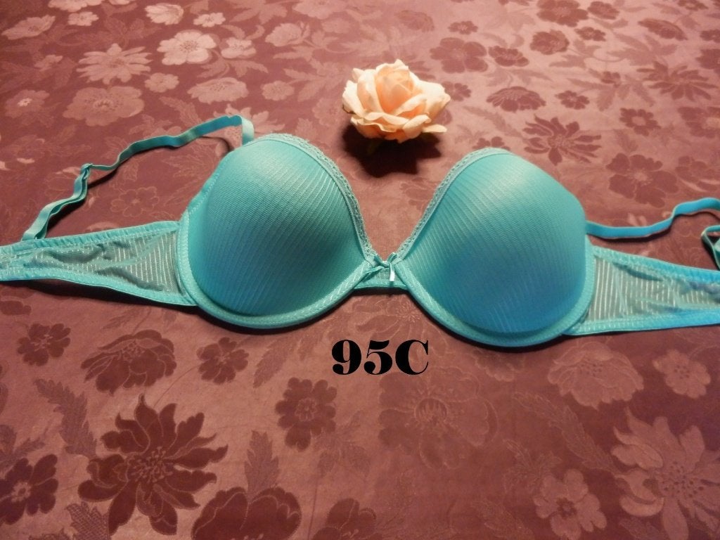 (135) - soutien gorge femme t.95C bleu = shein =, SHEIN, Ophalen of Verzenden, Blauw, BH