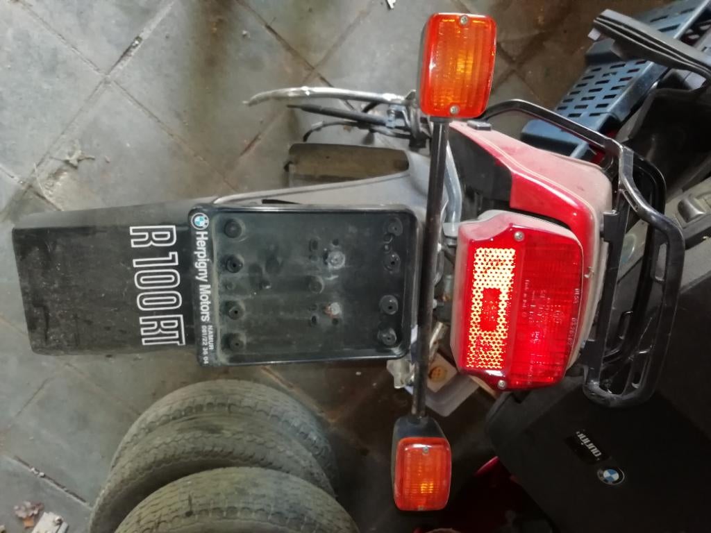 Bmw r100rt, Ophalen