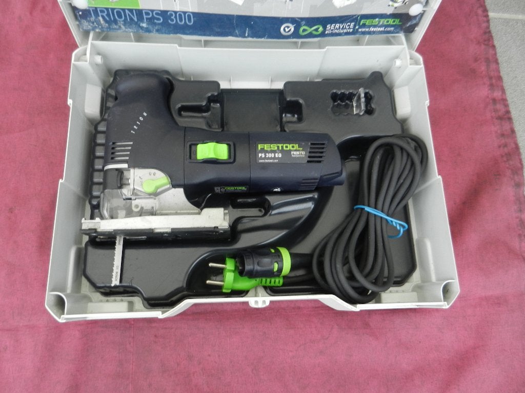 Festool PS 300 EQ - Plus TRION Decoupeermachine, Bricolage & Construction, Outillage | Scies mécaniques, Comme neuf, Scie sauteuse