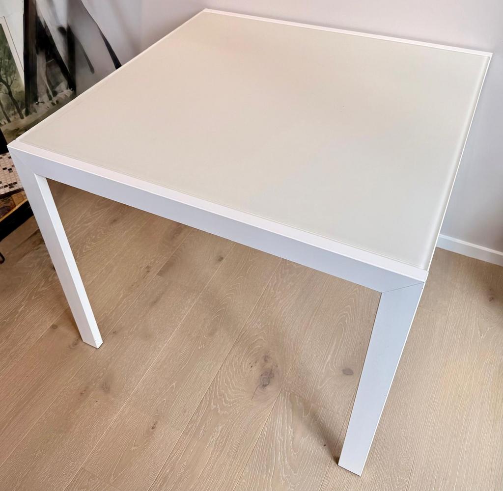 Mooi uitschuifbare designtafel van Calligaris, Maison & Meubles, Tables | Tables à manger, Enlèvement, Comme neuf