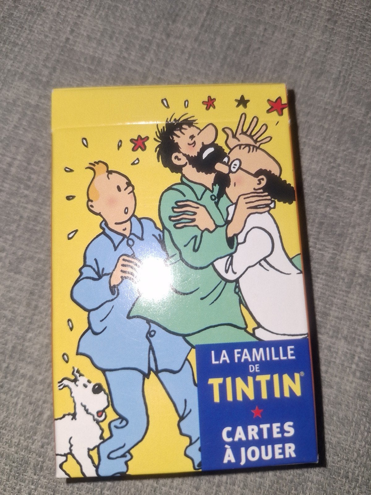 Jeu de Cartes Tintin, Enlèvement, Comme neuf