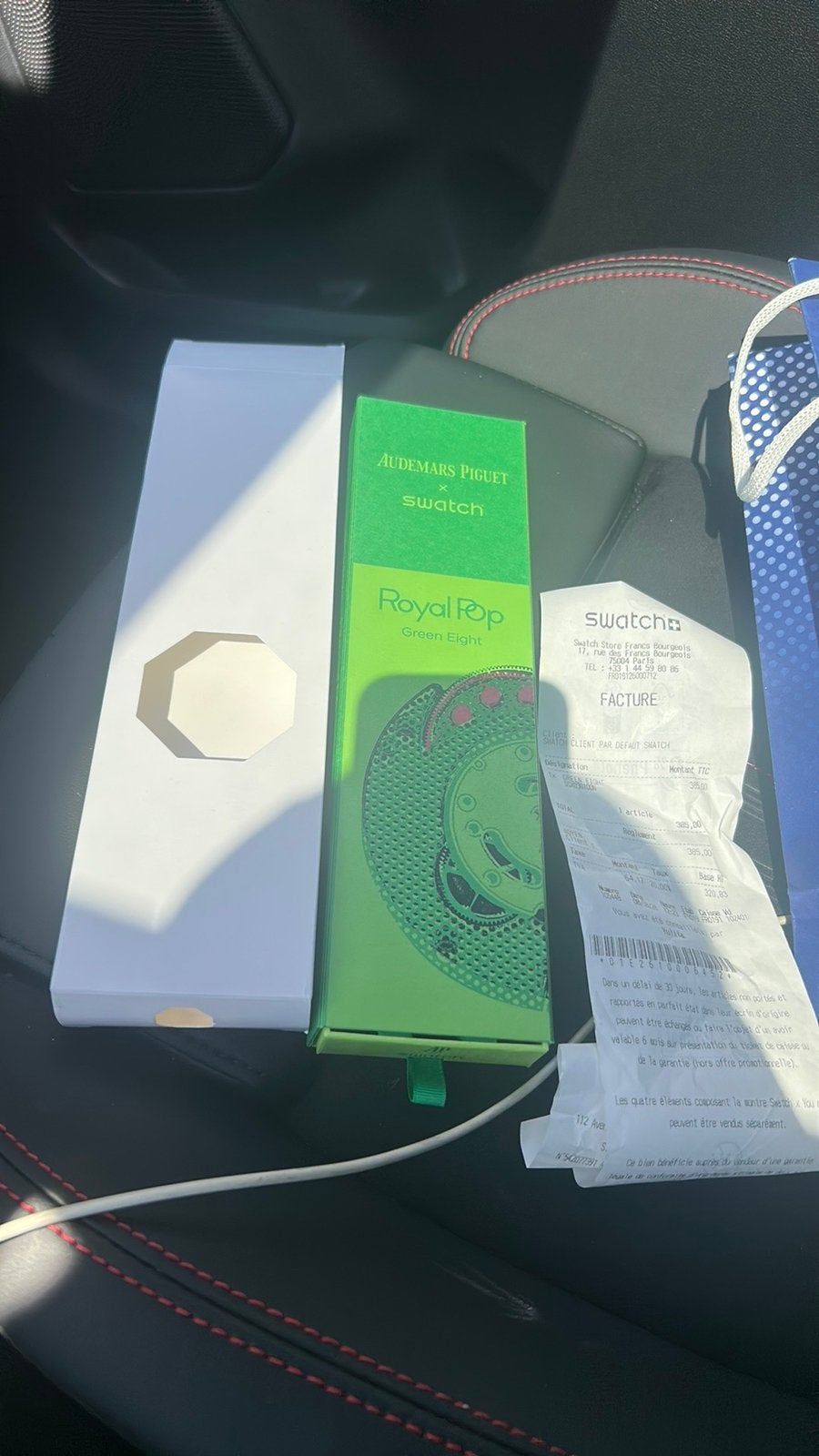 AP x Swatch green eight, Ophalen of Verzenden, Nieuw