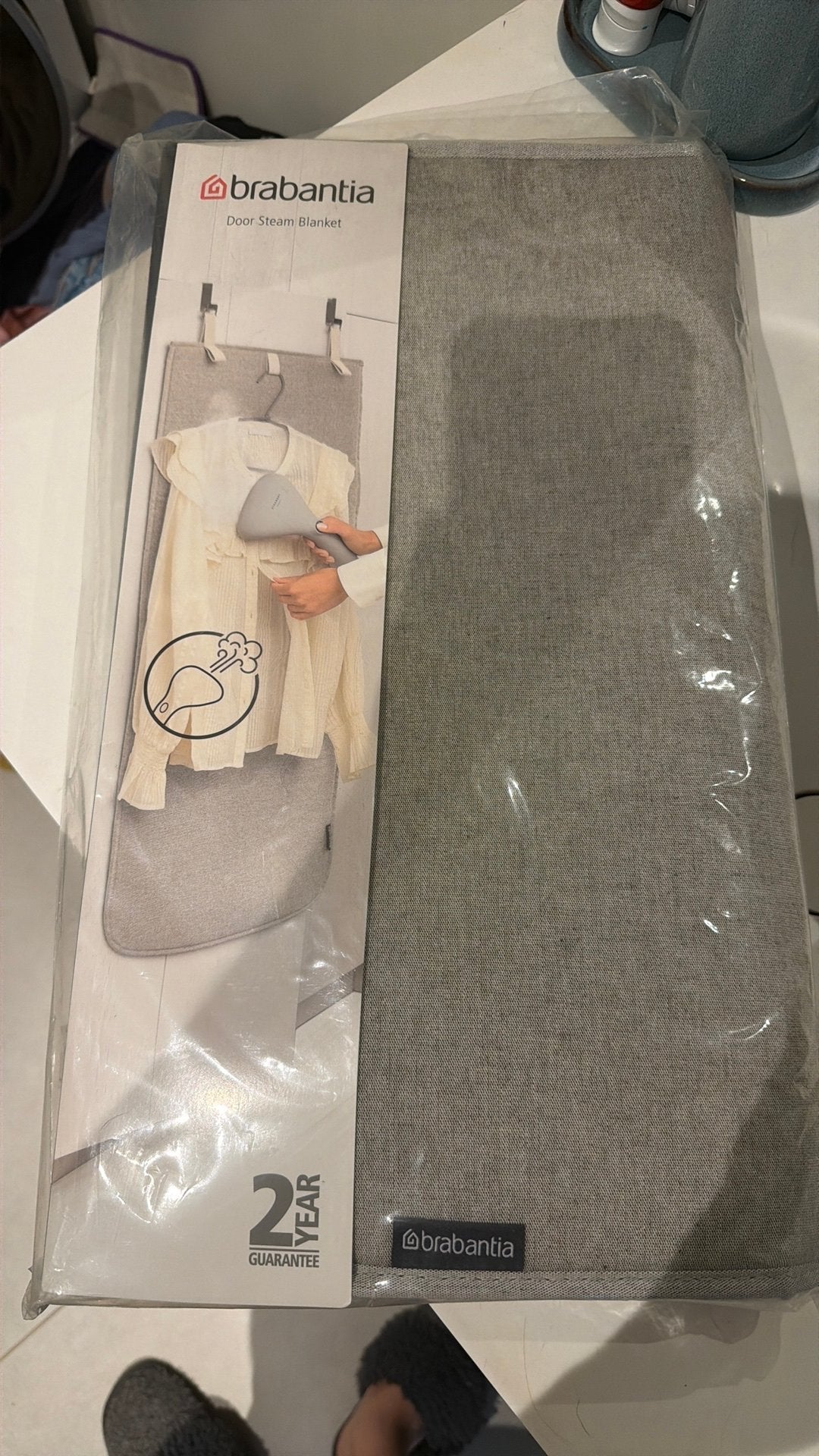 Door Steaming Blanket Brabantia, Elektronische apparatuur, Strijkijzers en Strijkplanken, Ophalen, Zo goed als nieuw