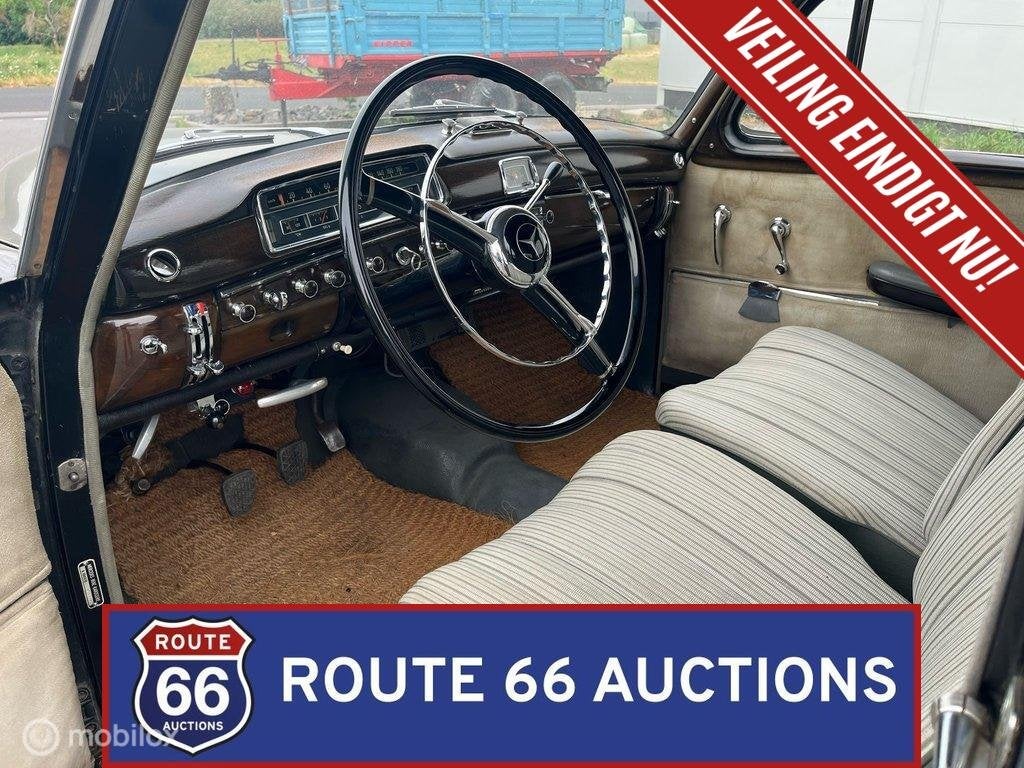 Mercedes-Benz 220 Ponton | 1956 | Route 66 Auctions, Achat, Entreprise, Boîte manuelle, Autre carrosserie