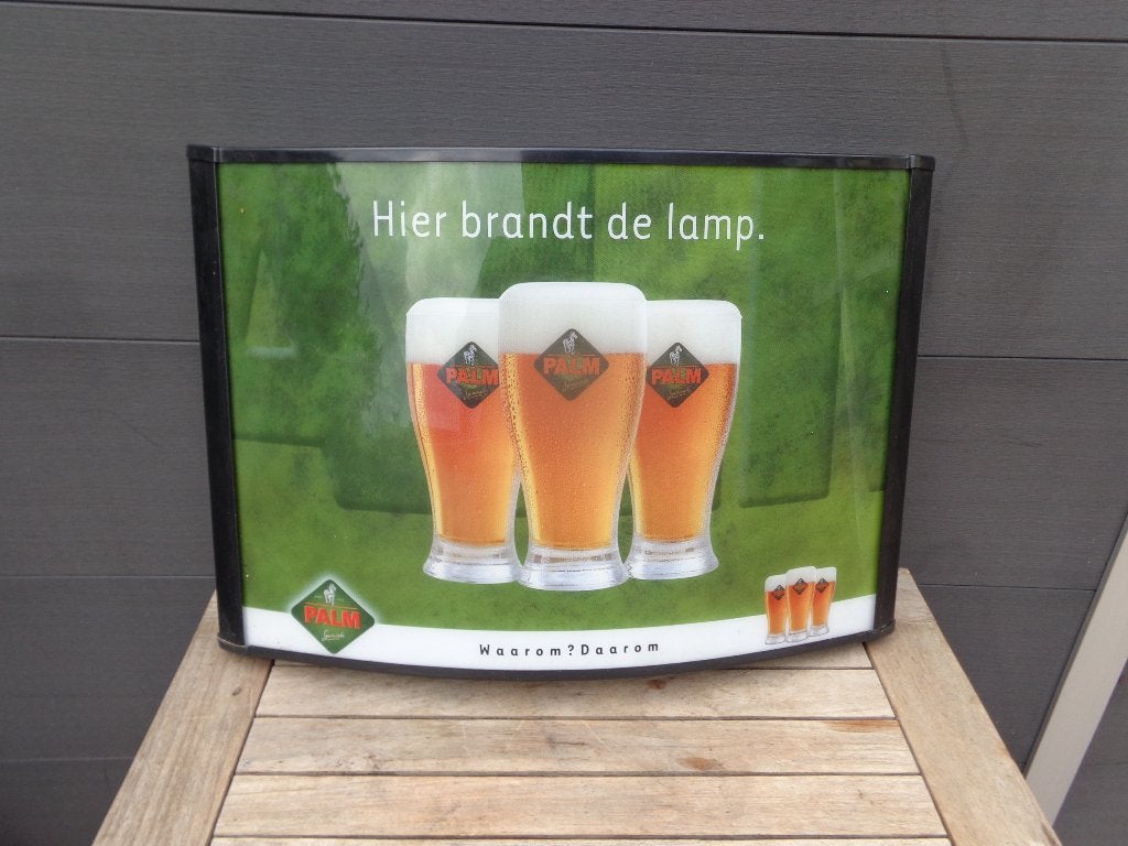 lichtreclame palm, Collections, Marques de bière, Enlèvement, Palm