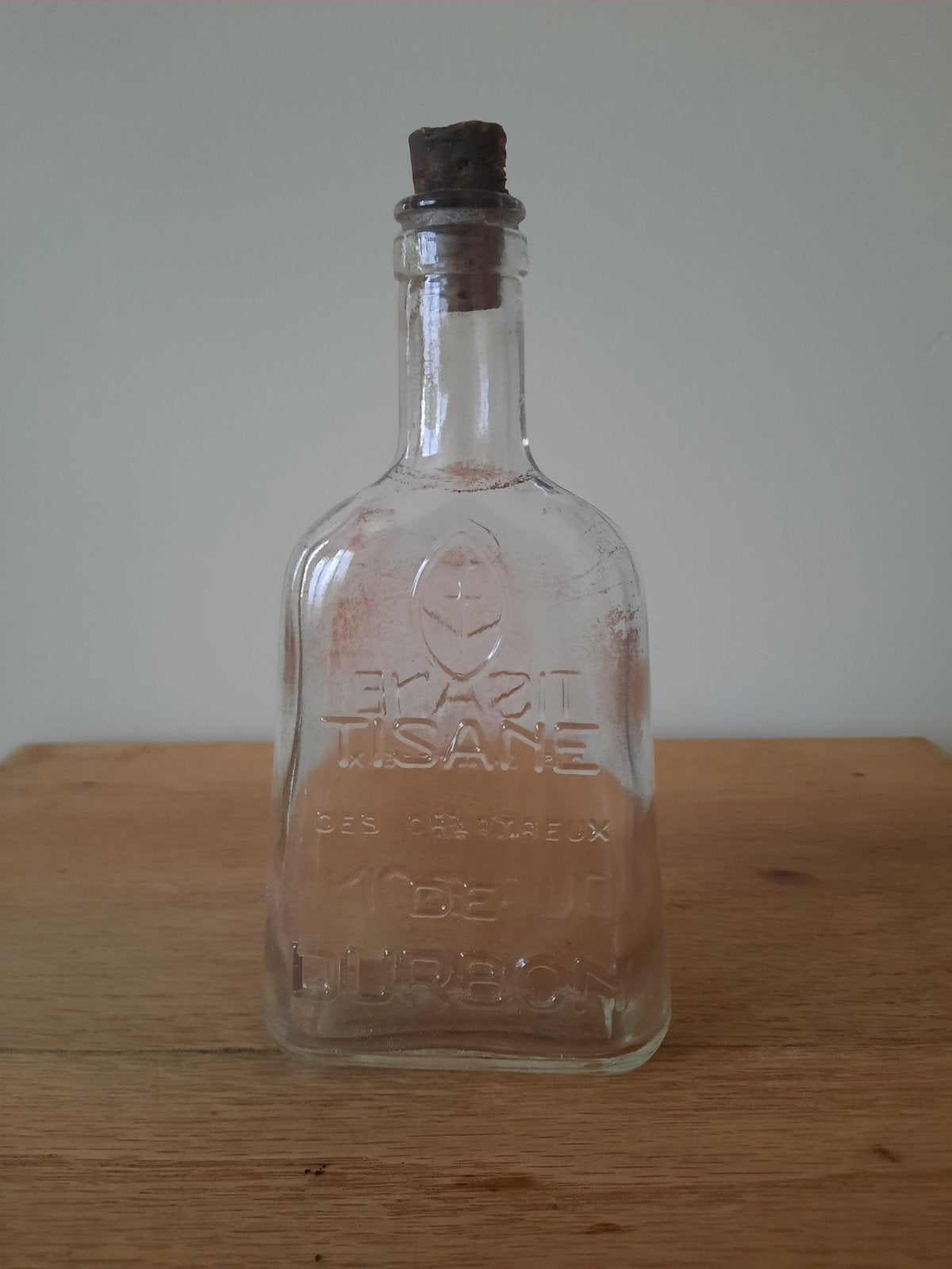 bouteille de pharmacie ancienne, Tisane de Durbon, Enlèvement ou Envoi