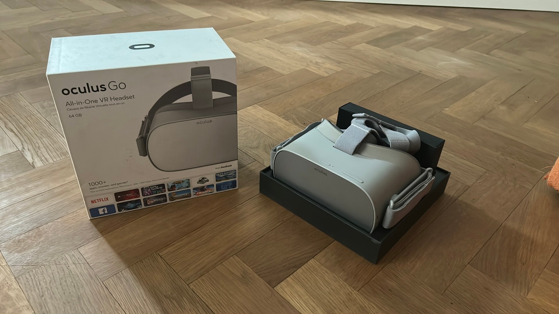 Oculus Go 64GB VR Headset – Inclusief Originele Doos, Enlèvement ou Envoi, Utilisé