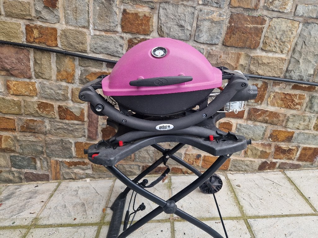Barbecue gaz weber q1200, Enlèvement, Utilisé, Weber