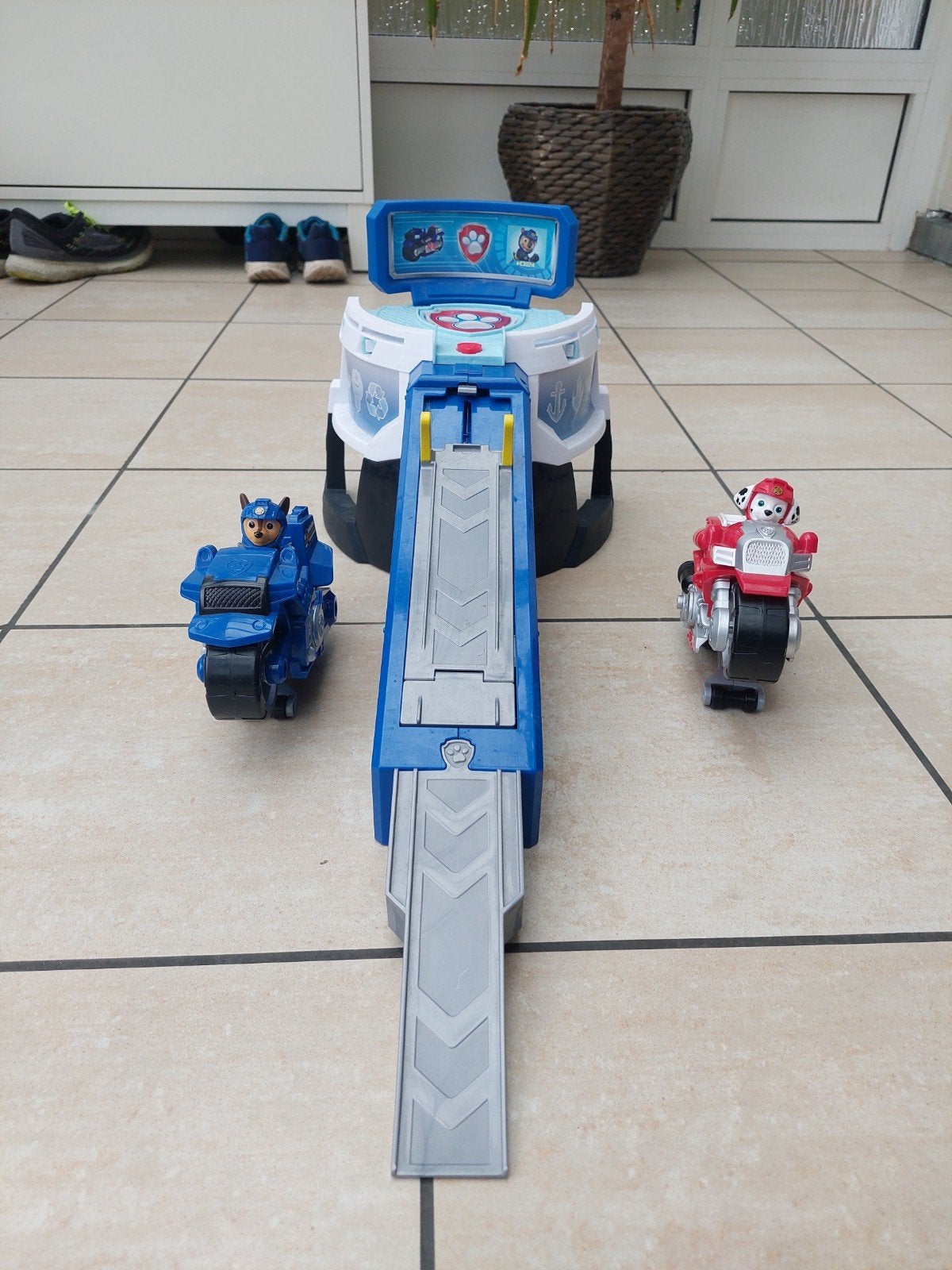 Paw patrol moto pups afschietschans, Enlèvement