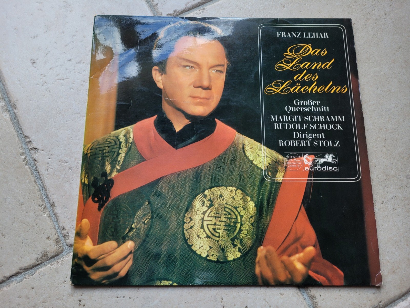 Vinyl Das land des Lächelns, Ophalen of Verzenden, Gebruikt
