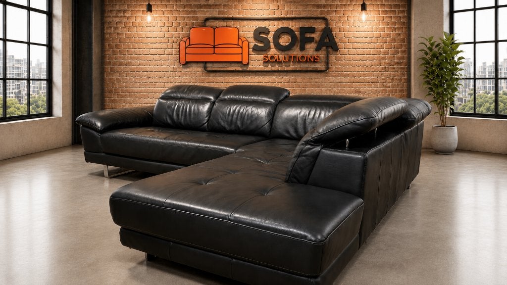 Natuzzi Speranza  Leren Hoekzetel-Gratis Levering BE, 100 tot 125 cm, Hoekbank, Leer, Ophalen of Verzenden