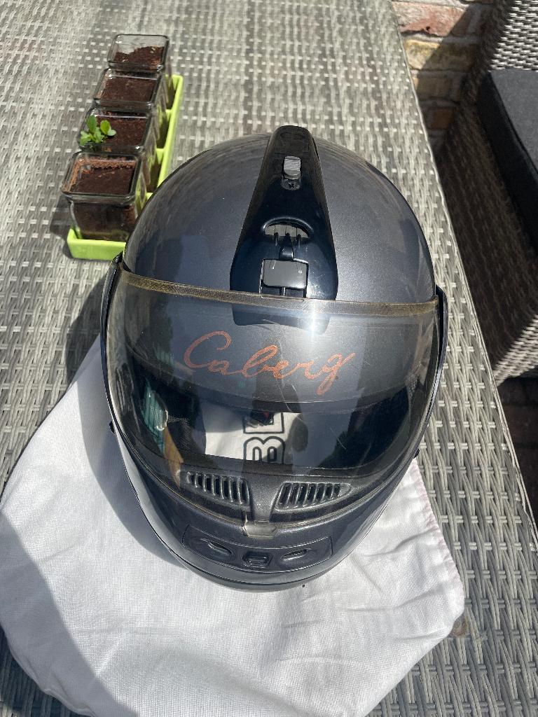 Helm, Motoren, Kleding | Motorhelmen, L, Caberg, Tweedehands, Overige typen