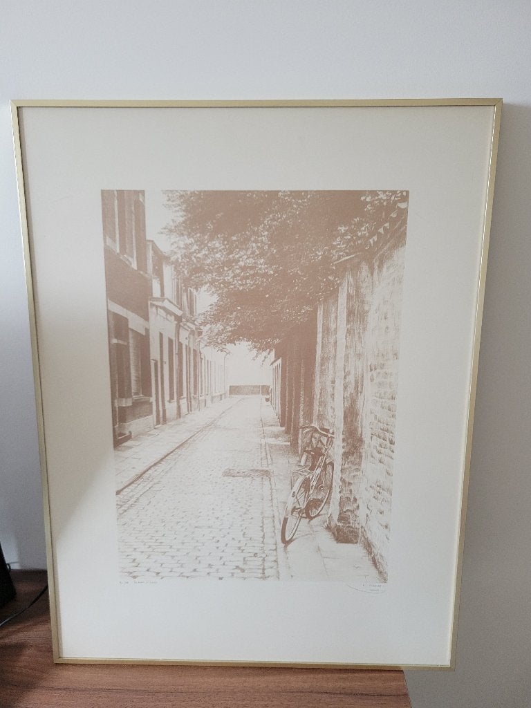 Litho Karel Moers ( 1932-2015/16 ), Antiek en Kunst, Ophalen
