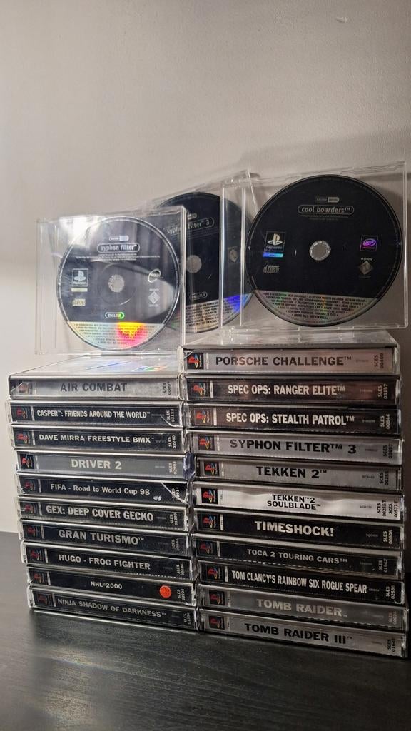 24x jeux PS1, Enlèvement ou Envoi