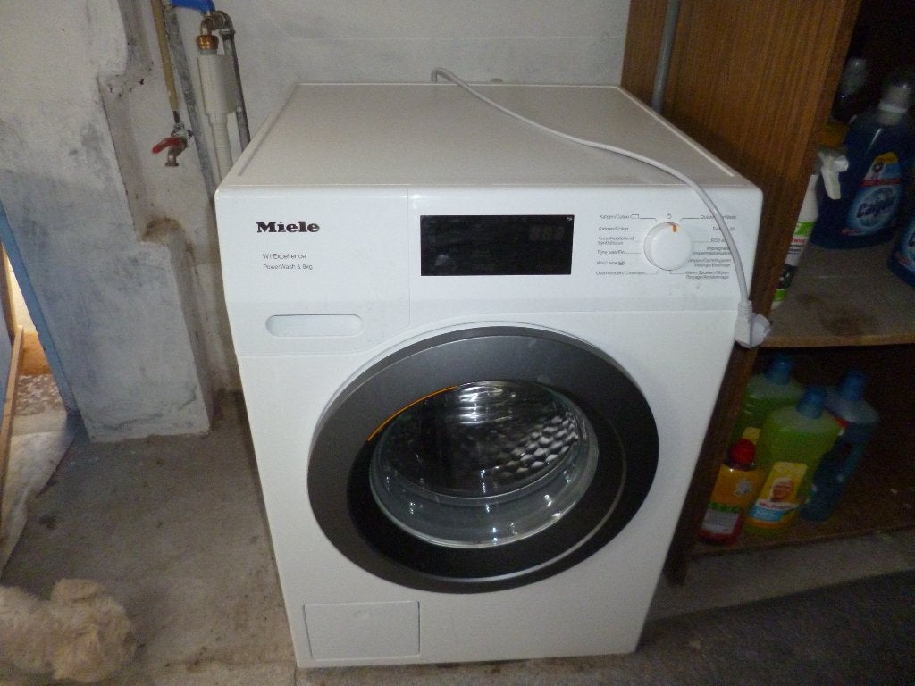 WASAUTOMAAT MIELE, Enlèvement, Comme neuf, Chargeur frontal, Classe énergétique A ou plus économe