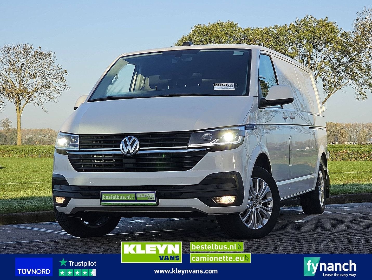 Volkswagen TRANSPORTER 2.0 TDI L2 LED 2xZijdeur 150pk Lm-Vel, Verrouillage central, Achat, 110 kW, Entreprise