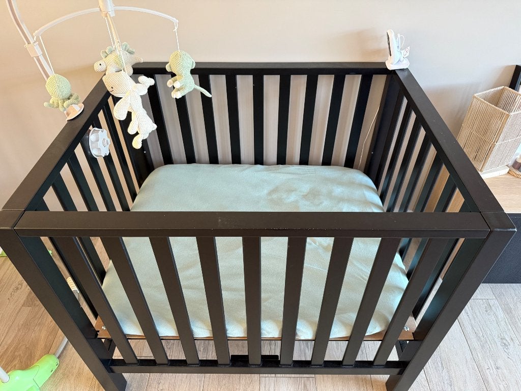 Park (incl matras) + muziekmobiel, Kinderen en Baby's, Ophalen, Zo goed als nieuw, Rechthoekig, In hoogte verstelbaar