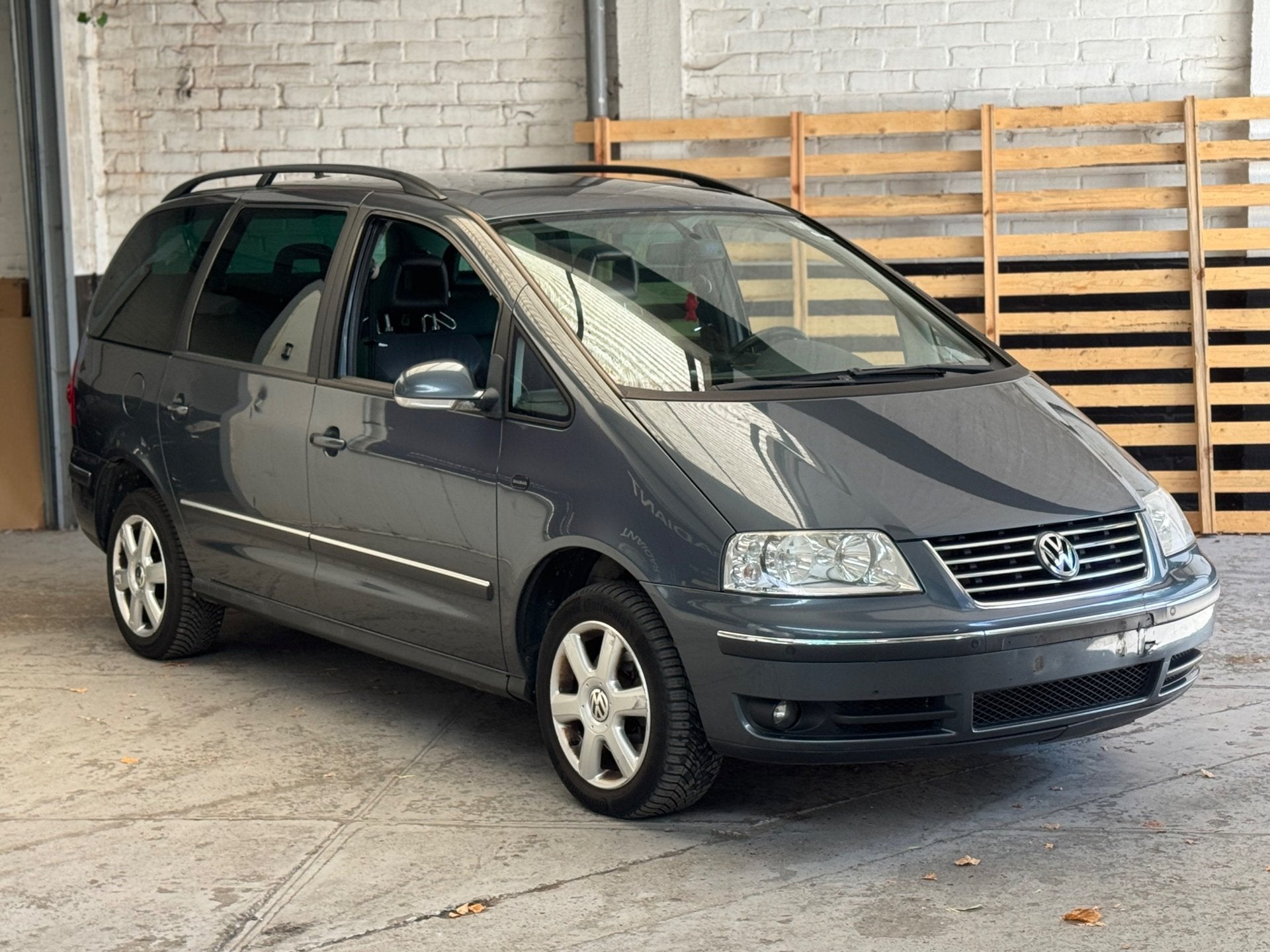 VW Sharan | Automaat | Diesel | Full Option, Cuir, Argent ou Gris, Achat, Entreprise