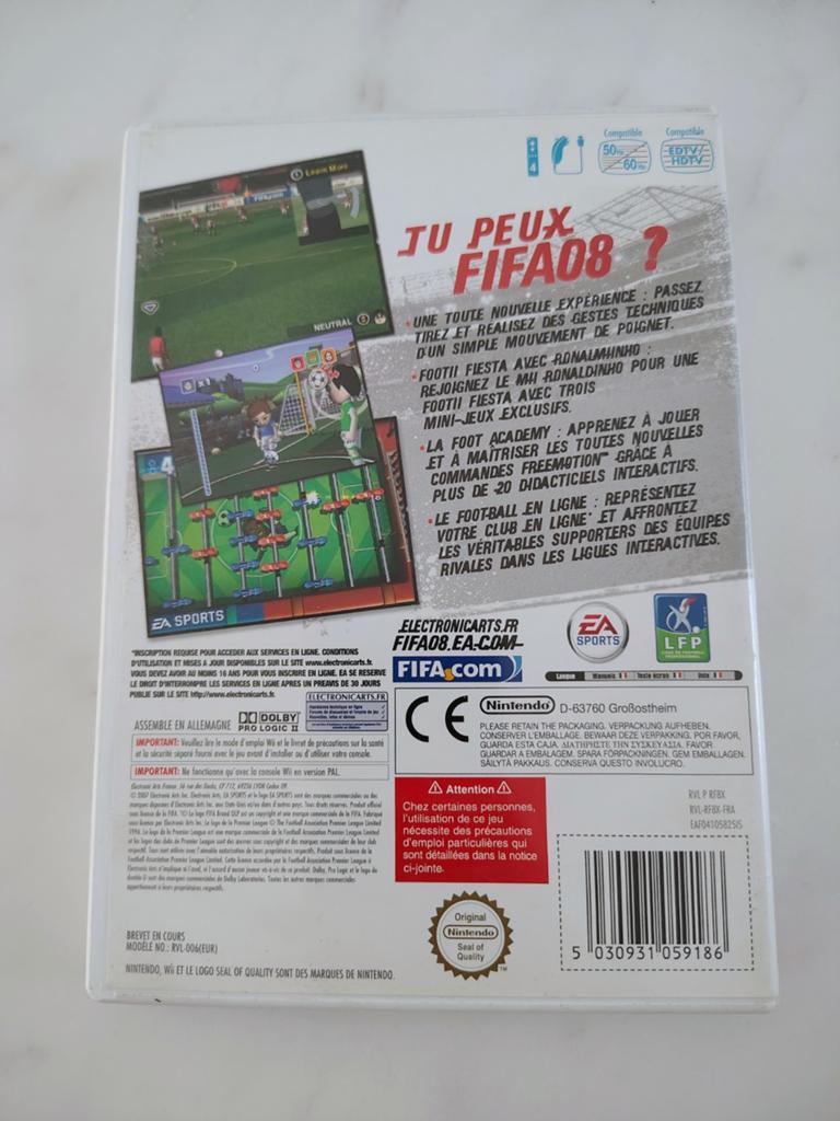 FIFA 08 Wii très bon état, Consoles de jeu & Jeux vidéo, Enlèvement