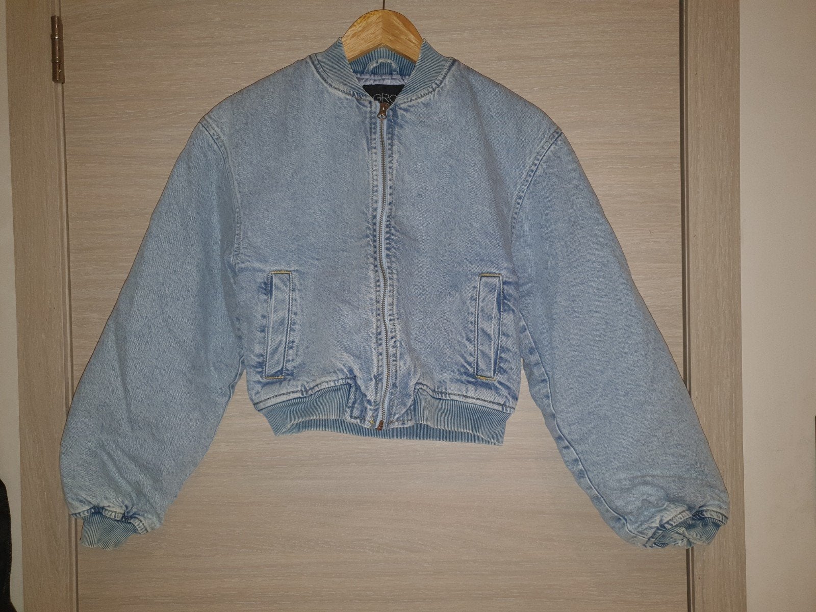 jeansjas Groggy maat 13 jaar, Kinderen en Baby's, Kinderkleding | Maat 158, Meisje, Groggy, Ophalen of Verzenden, Zo goed als nieuw