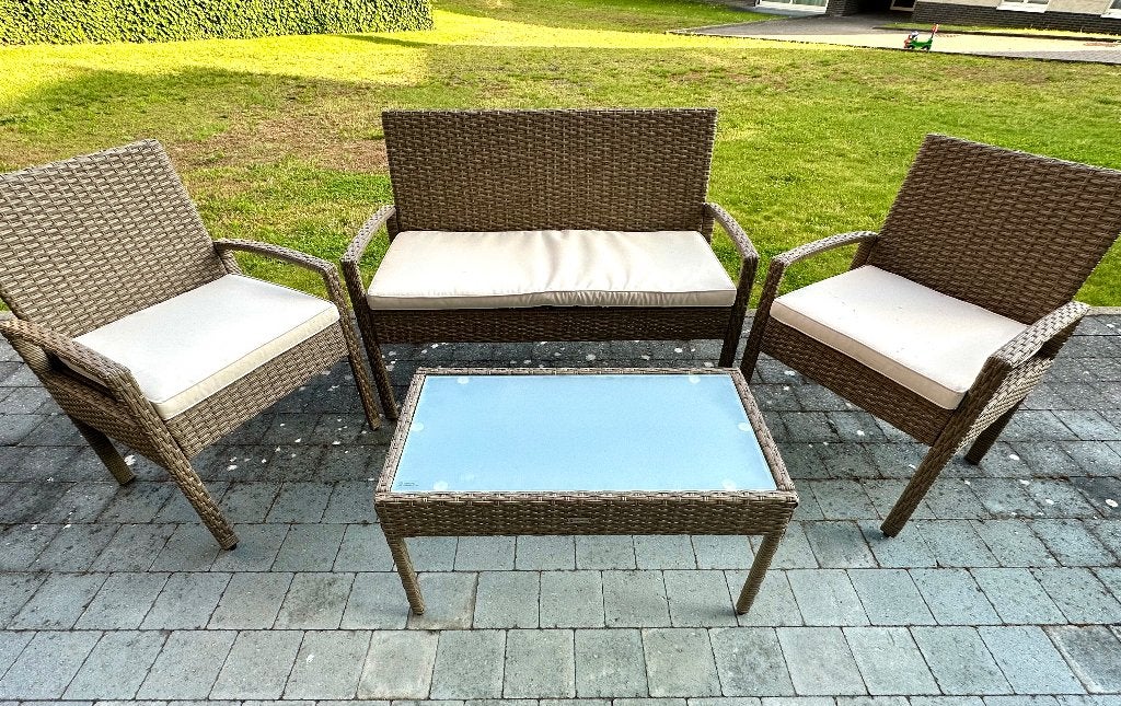 Meubles de jardin à enlever, Comme neuf, Synthétique, Sets de jardin, Chaise